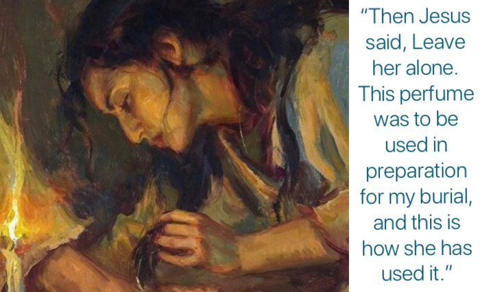Mary Annoints Jesus